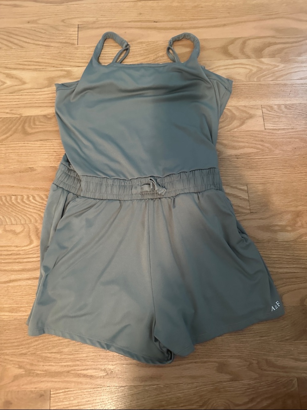 abercrombie kids Sage Green One-Piece Romper